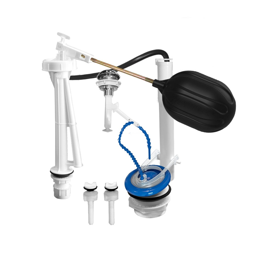 Juego de Herrajes Zero-fugas descarga de 2", push button superior de 38 mm FLEXIMATIC 2724P — modelo 2724P