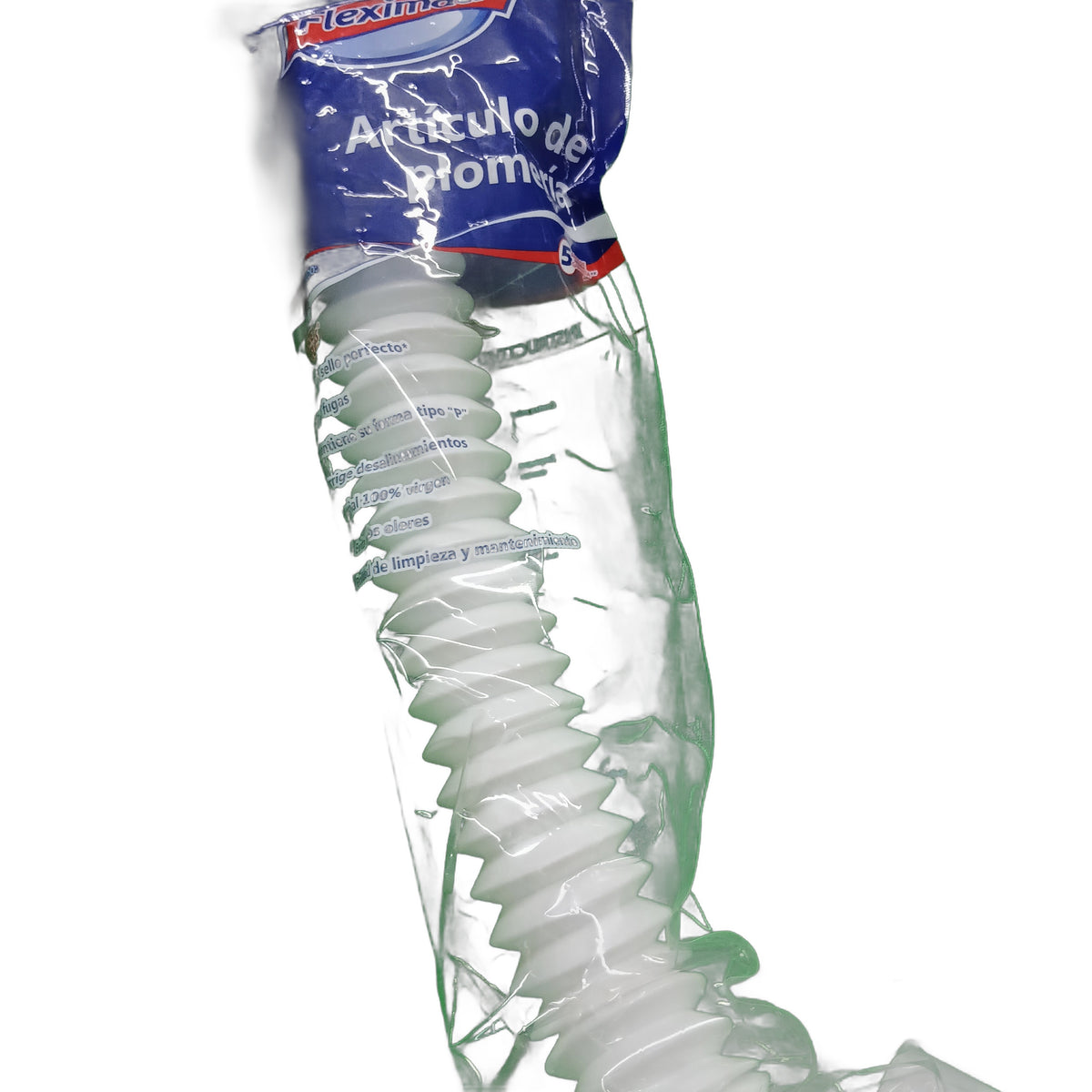 Céspol práctico para ovalín, rejilla blanca, tipo "P", extensión flexible de 55 cm FLEXIMATIC 2938M — modelo 2938M