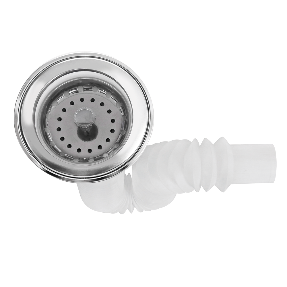 Céspol para fregadero con contracanasta combinada, extensión flexible de 55 cm FLEXIMATIC 3503 — modelo 3503 — detalle 2