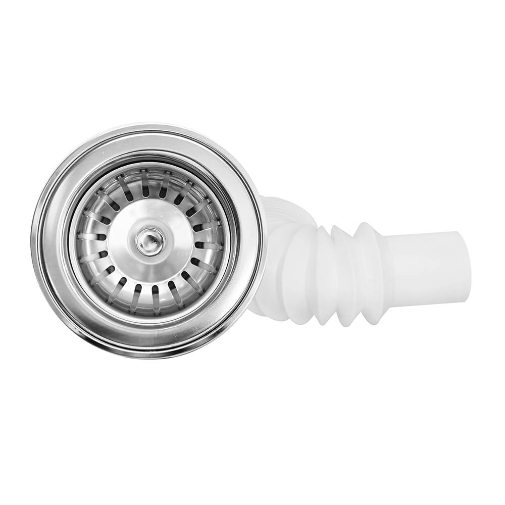 Céspol para fregadero, con contracanasta práctika, extensión flexible de 55 cm FLEXIMATIC 3503C — modelo 3503C — detalle 1