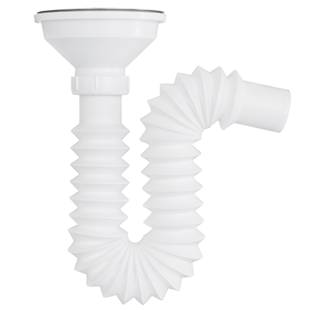 Céspol para fregadero, con contracanasta práctika, extensión flexible de 55 cm FLEXIMATIC 3503C — modelo 3503C — detalle 2
