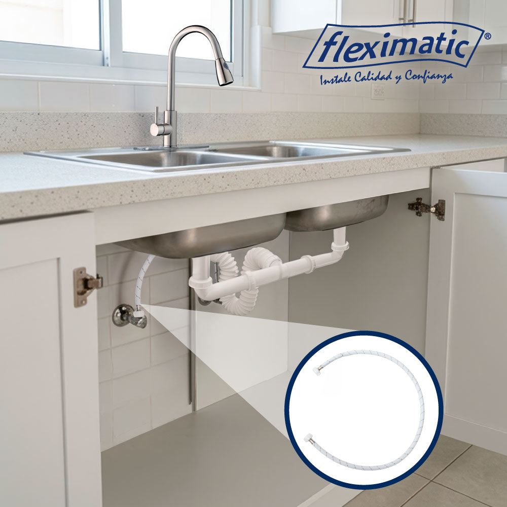 Manguera poli-acetal 1/2 × 1/2 FLEXIMATIC — modelo 4156 — detalle 3