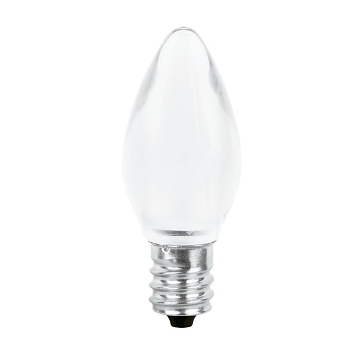 Foco Incandescente Vela Color, Traslúcido, Luz Cálida, 7W, 50PACK Aksi - FERRETERÍA WITZI