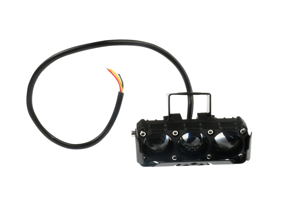 Faro auxiliar HYPER LED luz blanca/amarilla ITALIKA