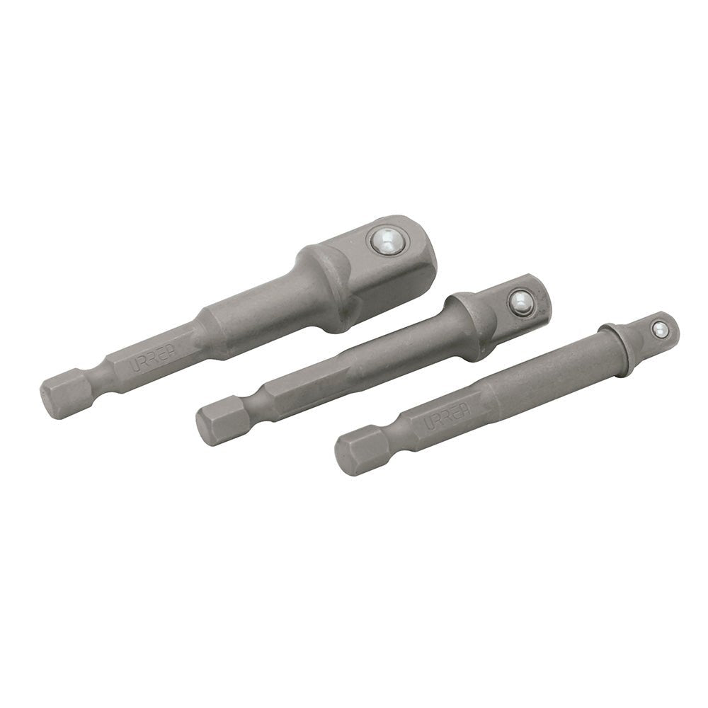 Juego de adaptadores para dados, varios cuadros, 3 piezas Urrea - FERRETERÍA WITZI
