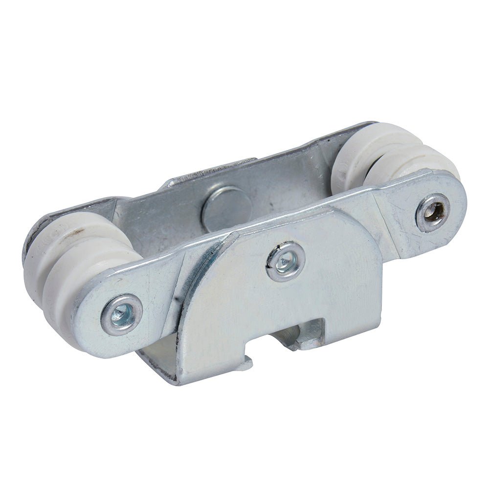 Juego de carretillas riel TT 4 baleros para clóset, galvanizada Lock - FERRETERÍA WITZI