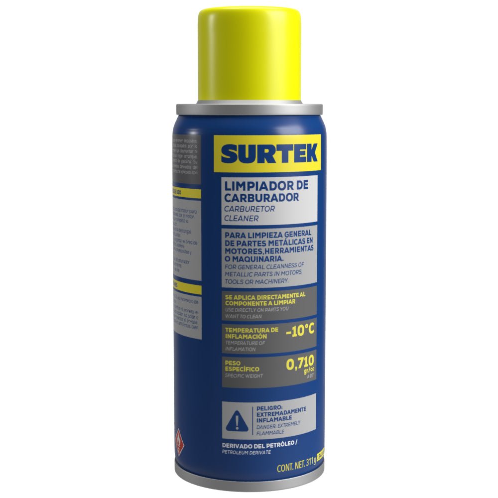 Limpiador de carburador 311 g Surtek - FERRETERÍA WITZI