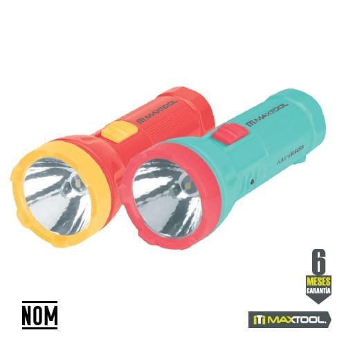 Linterna infantil: led 0.5W (500 mAh) MX Maxtool - FERRETERÍA WITZI