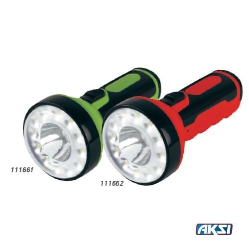 Linterna Jungle Explorer: Led 2W + 12 SMD (800 mAh) Aksi - FERRETERÍA WITZI