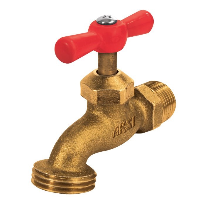 Llave fundida en laton de 1/2", Aksi - FERRETERÍA WITZI