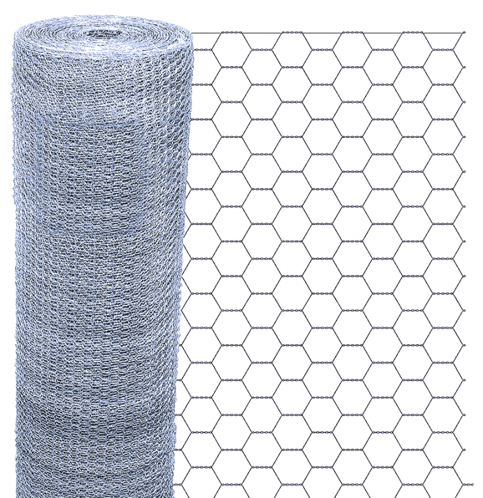 Malla hexagonal gallinera Filazinc de alambre galvanizado, imagen del fabricante