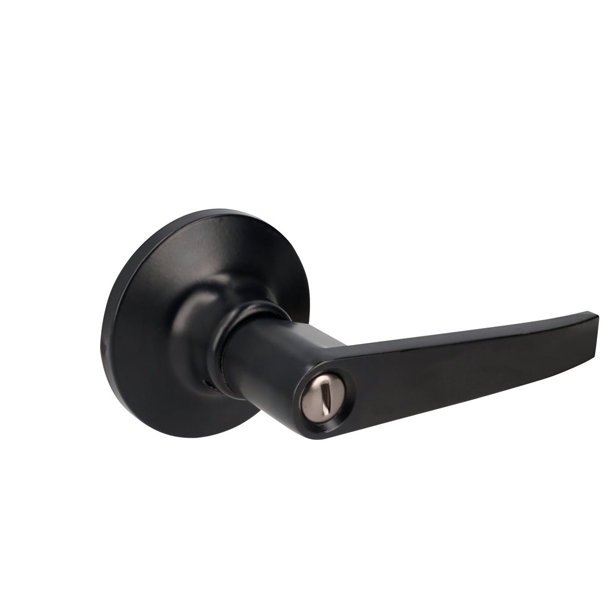 Manija tubular recta función , negra, llave estándar, blíster Lock - FERRETERÍA WITZI