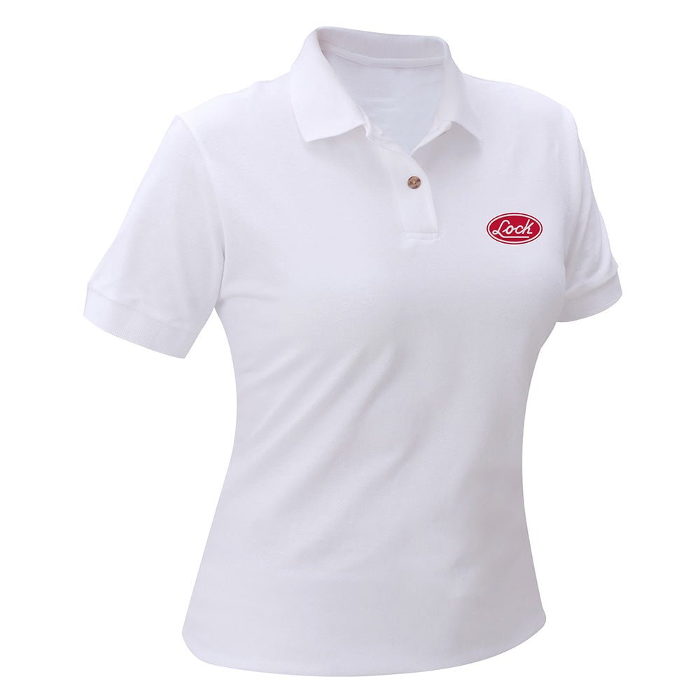 Playera tipo polo para dama color blanco talla CH Lock - FERRETERÍA WITZI