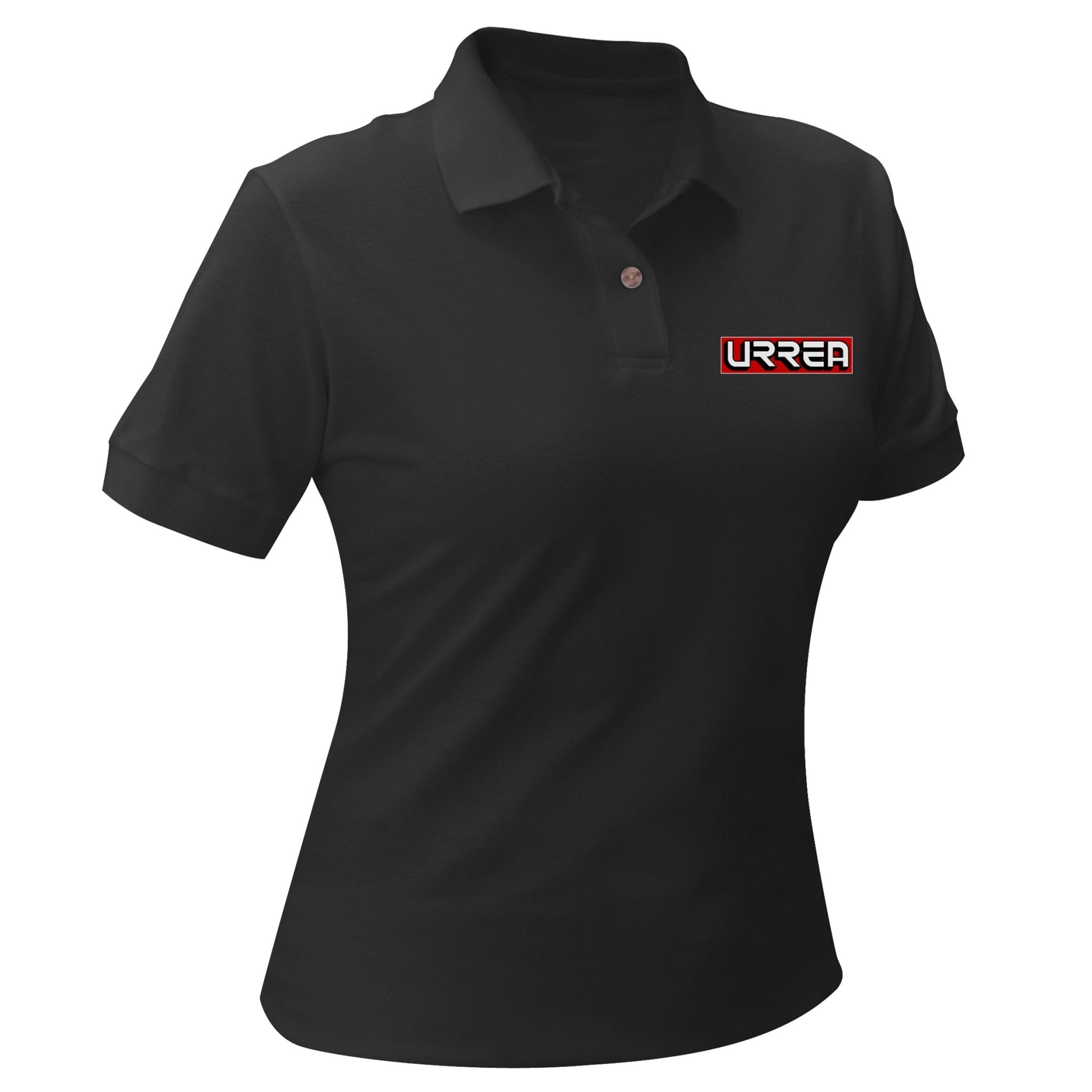 Playera tipo polo para dama color negro talla CH Urrea - FERRETERÍA WITZI