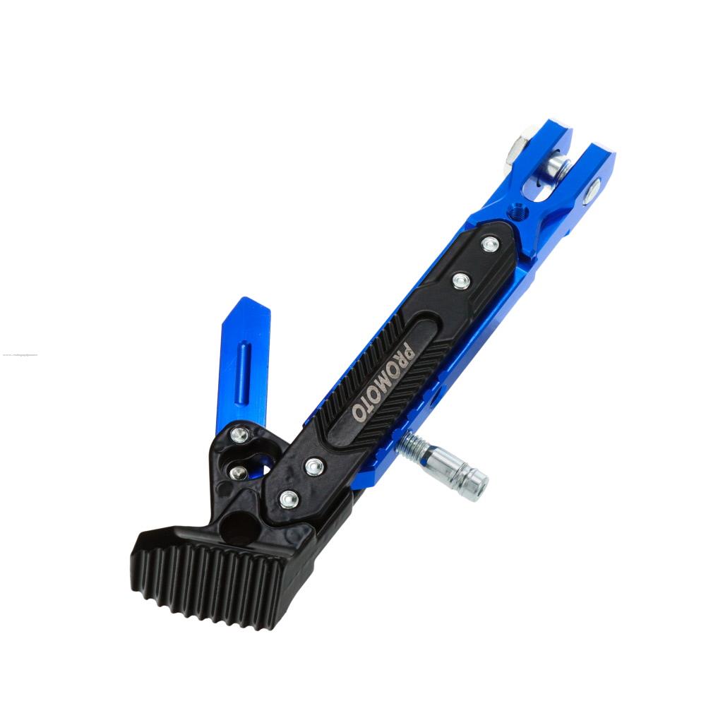 Tripié lateral azul para motocicleta Promoto 1610-1036