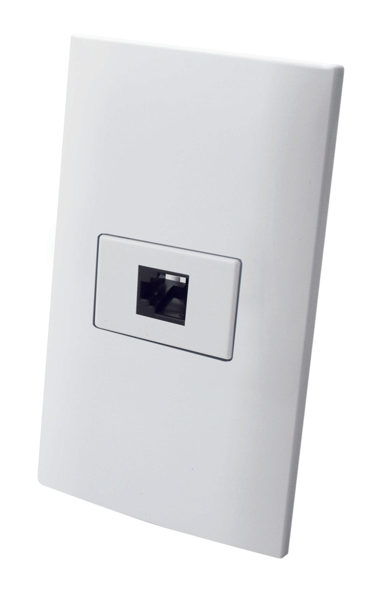 Receptáculo telefónico con placa plástica Linea ALTIMUS Aksi - FERRETERÍA WITZI