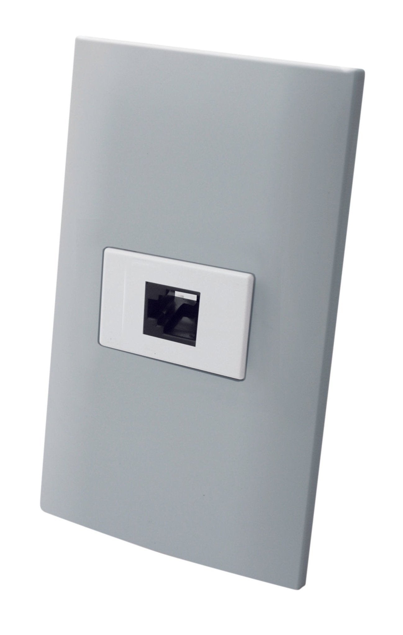 Receptáculo telefónico con placa plástica Linea ALTIMUS Aksi - FERRETERÍA WITZI