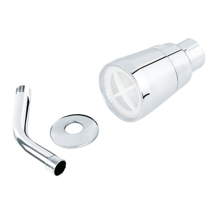 Regadera estandar con brazo plastico y chapeton Maxtool - FERRETERÍA WITZI