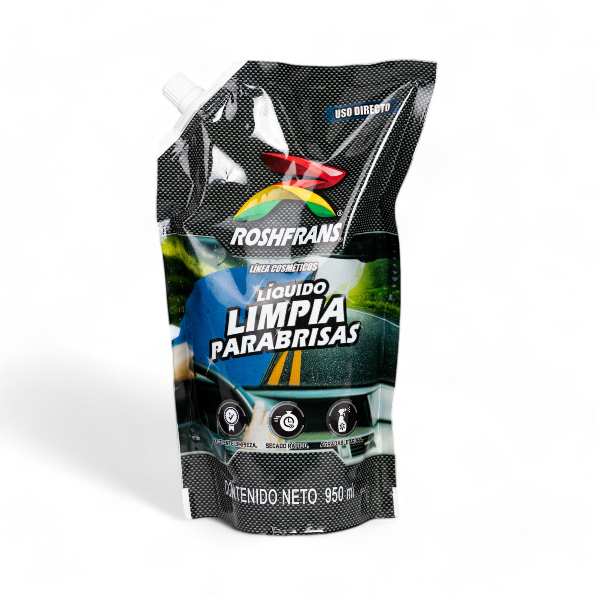 ROSHPACK LIQUIDO LIMPIA PARABRISAS 950ML - FERRETERÍA WITZI