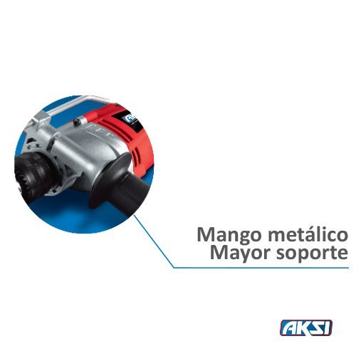 Rotomartillo 850W de 1/2" - PRO Aksi - FERRETERÍA WITZI