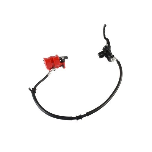 SISTEMA FRENO DEL CALIPER ROJO CON LOGO - FT250TS - FERRETERÍA WITZI