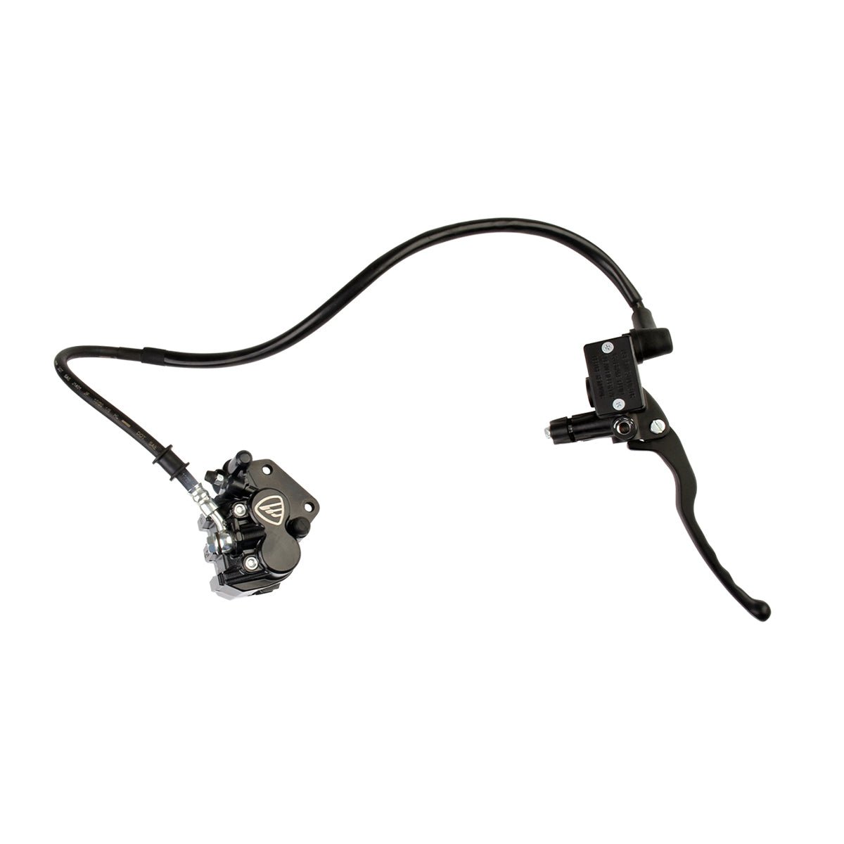 SISTEMA FRENO DELANTERO NEGRO CON ISOTIPO - FERRETERÍA WITZI