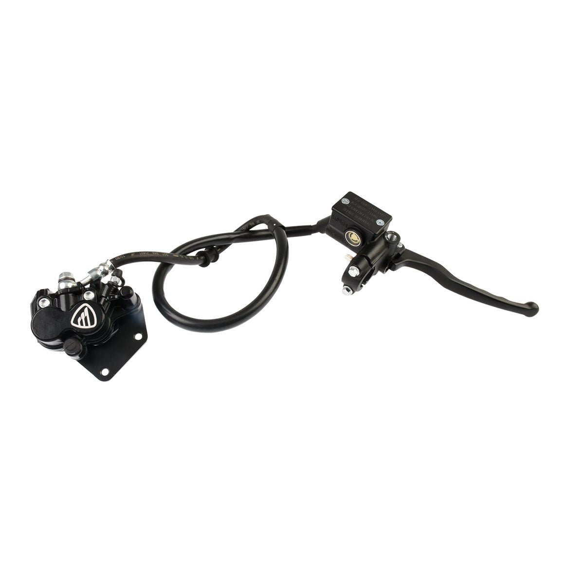 SISTEMA FRENO DELANTERO NEGRO CON ISOTIPO - FERRETERÍA WITZI