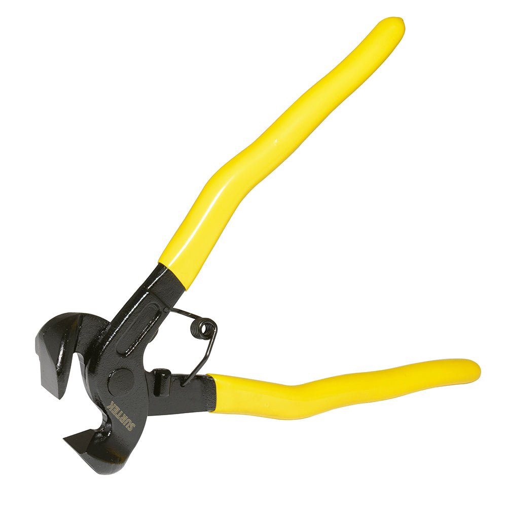 Tenaza para azulejero 8-1/2" mango recubierto de vinil antiderrapante Surtek - FERRETERÍA WITZI