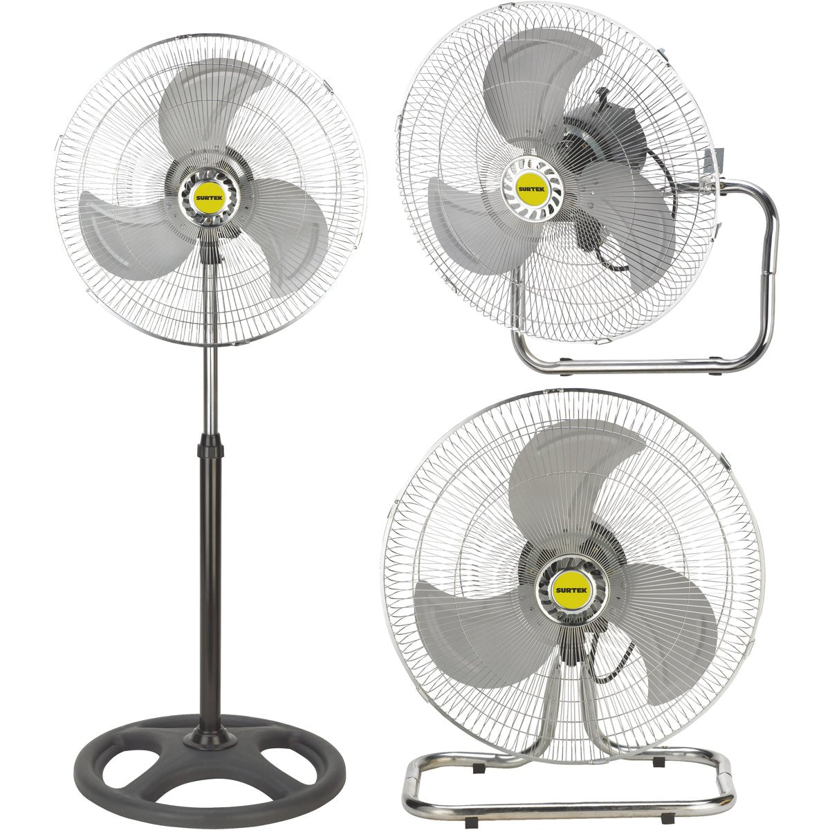 Ventilador 3 en 1, 3 velocidades, 18" Surtek - FERRETERÍA WITZI