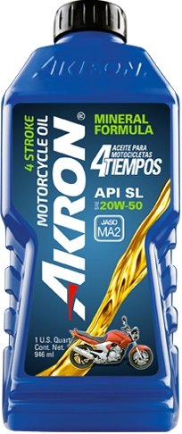 Aceite Para Motocicleta 4t, Akron - FERRETERÍA WITZI