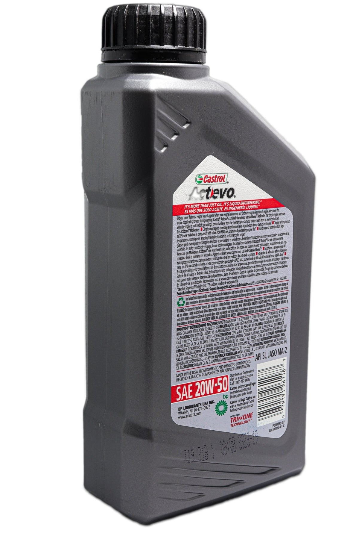 Aceite para motos, Actevo 4t, Castrol - FERRETERÍA WITZI
