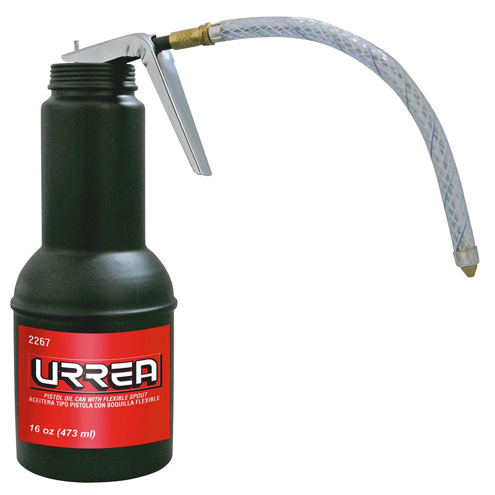 Aceitera flexible, tipo pistola Urrea - FERRETERÍA WITZI