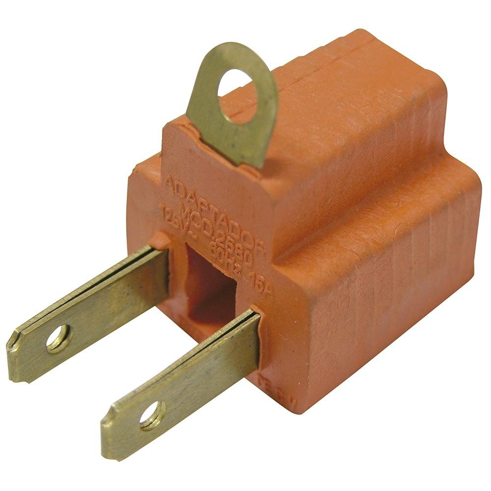 Adaptador Clavija PVC De Aterrizado A Polarizado Surtek. - FERRETERÍA WITZI