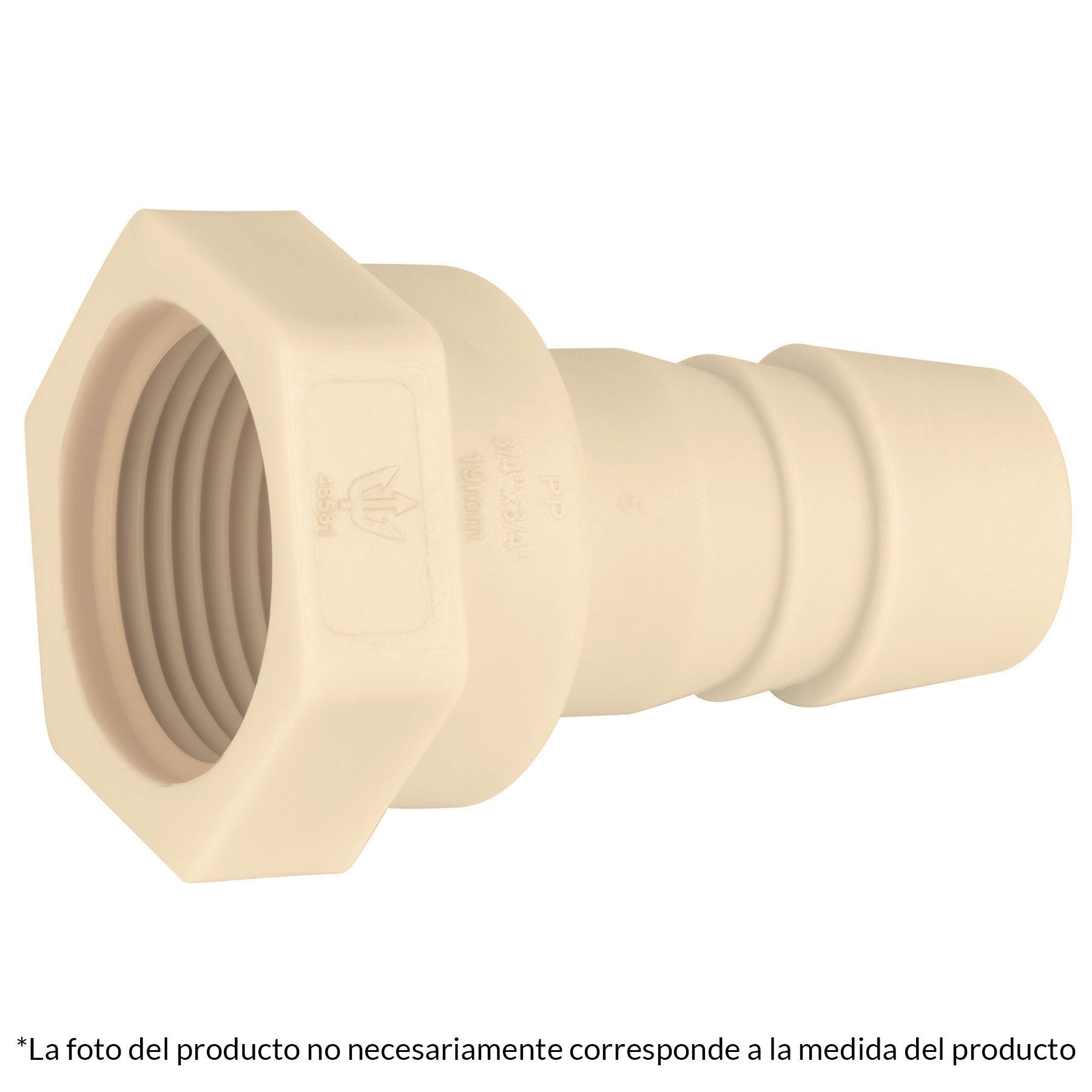 Adaptador Hembra De Inserción, Polipropileno - FERRETERÍA WITZI