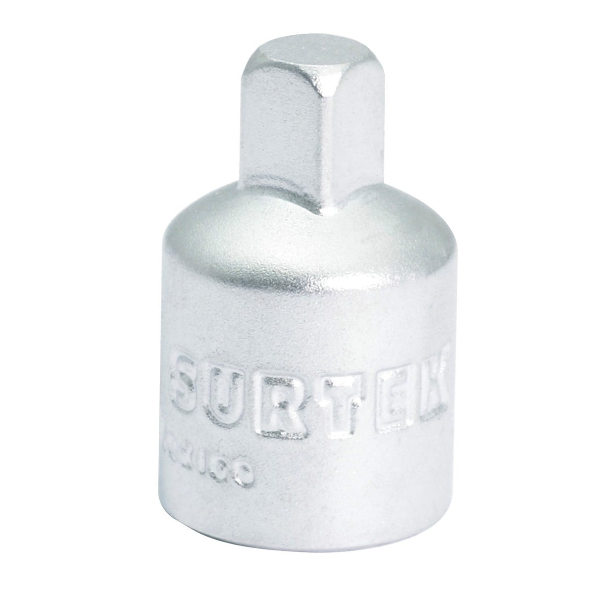 Adaptador para dado cuadro de 1/4" hembra a 3/8" macho Surtek - FERRETERÍA WITZI