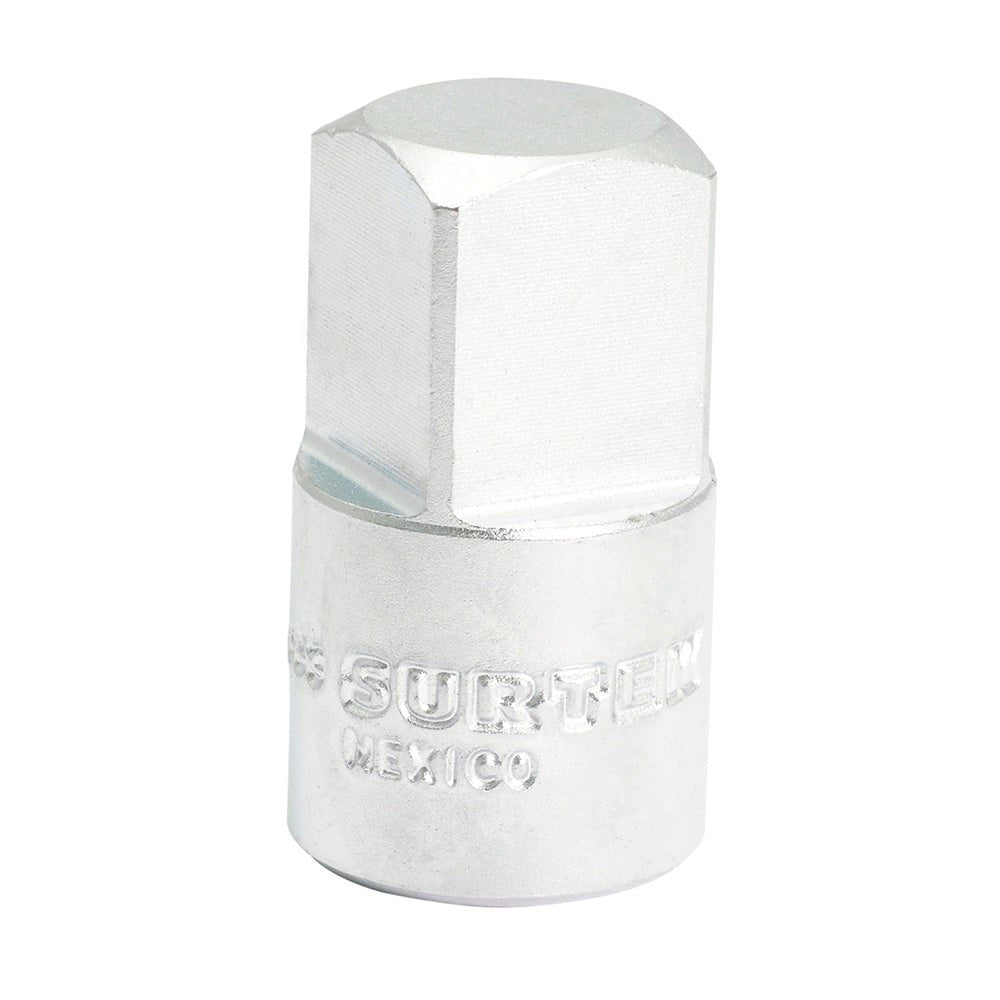 Adaptador para dado cuadro de 1/4" hembra a 3/8" macho Surtek - FERRETERÍA WITZI