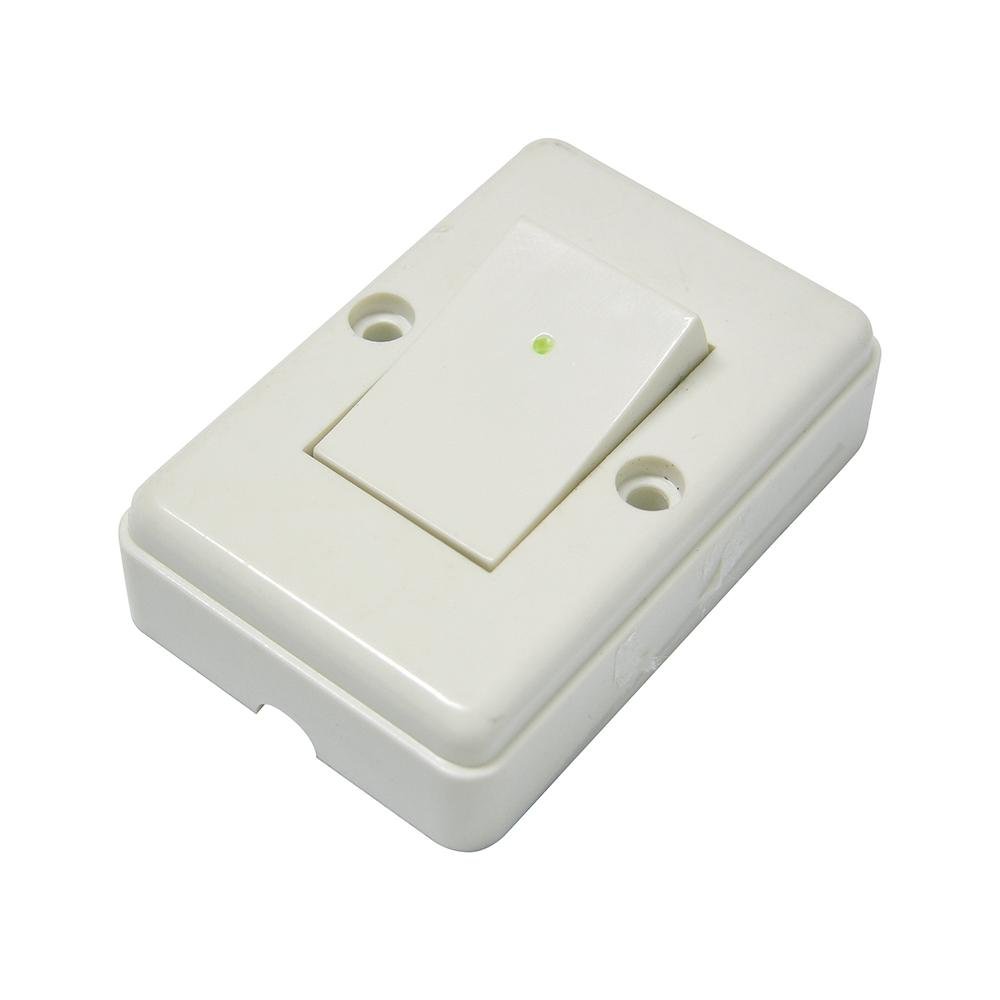 Apagador Sencillo Visible Cuadrado 6A 127V Surtek. - FERRETERÍA WITZI