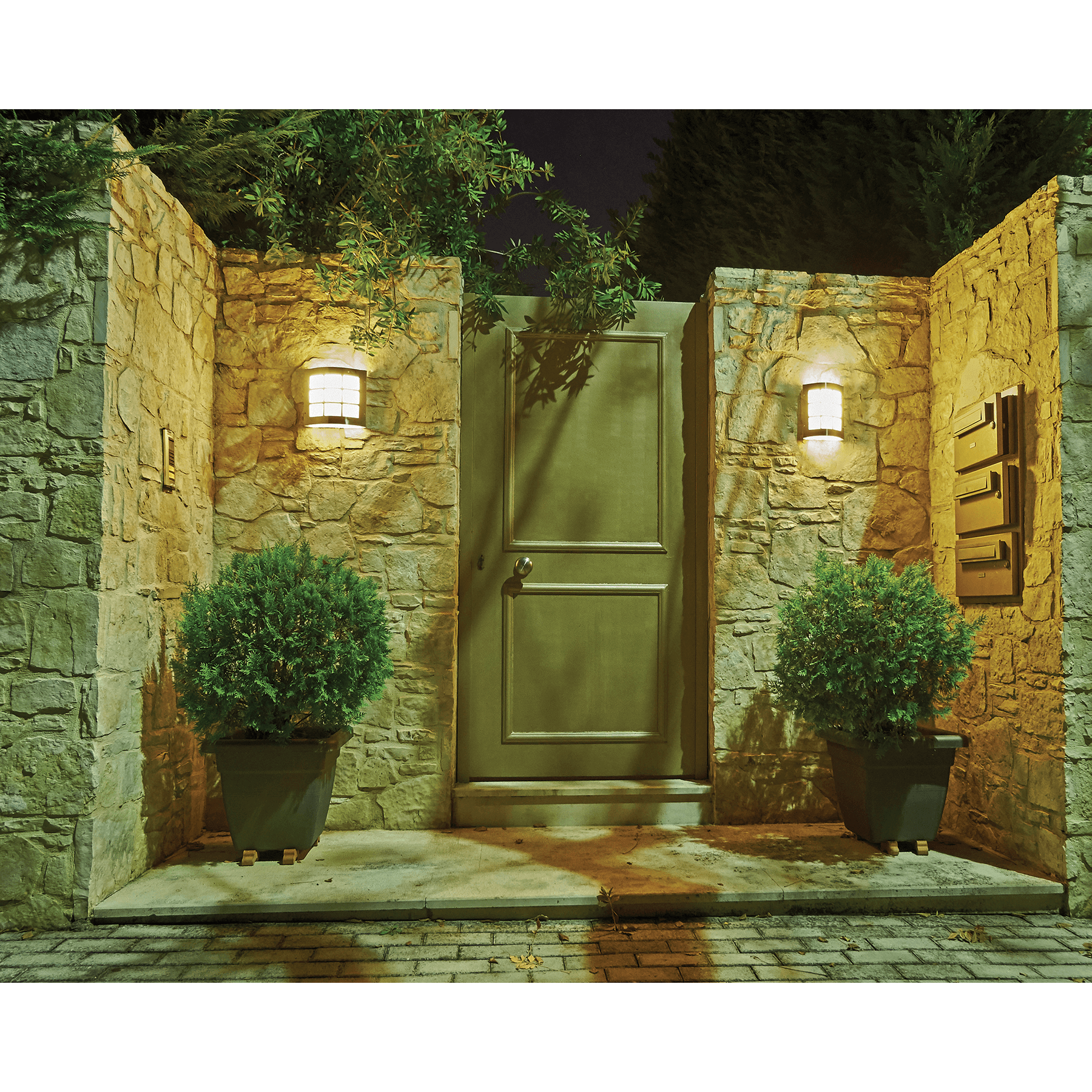 Arbotante exterior decorativo, 1xE26/E27 - FERRETERÍA WITZI