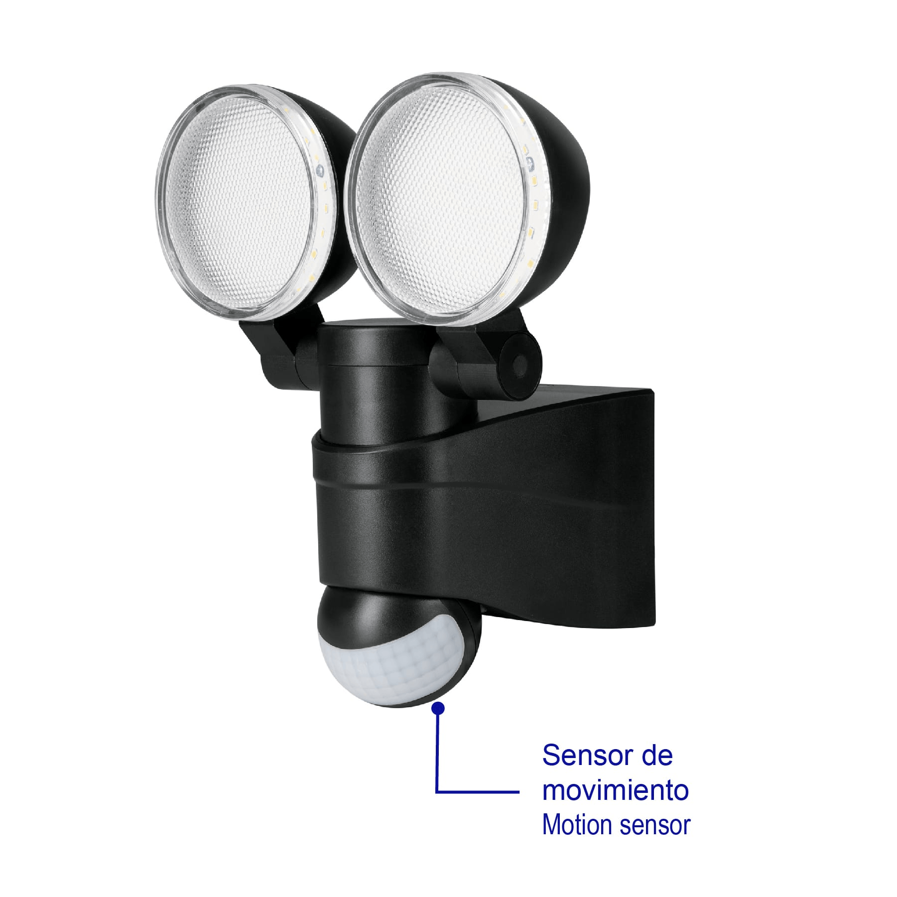 Arbotantes de seguridad de LED con sensor de movimiento - FERRETERÍA WITZI