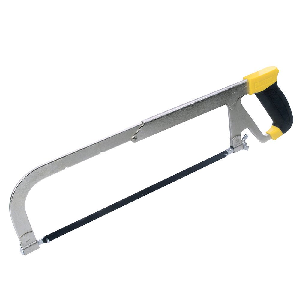 Arco de segueta ajustable con mango bimaterial 10" y 12", 17" Surtek - FERRETERÍA WITZI