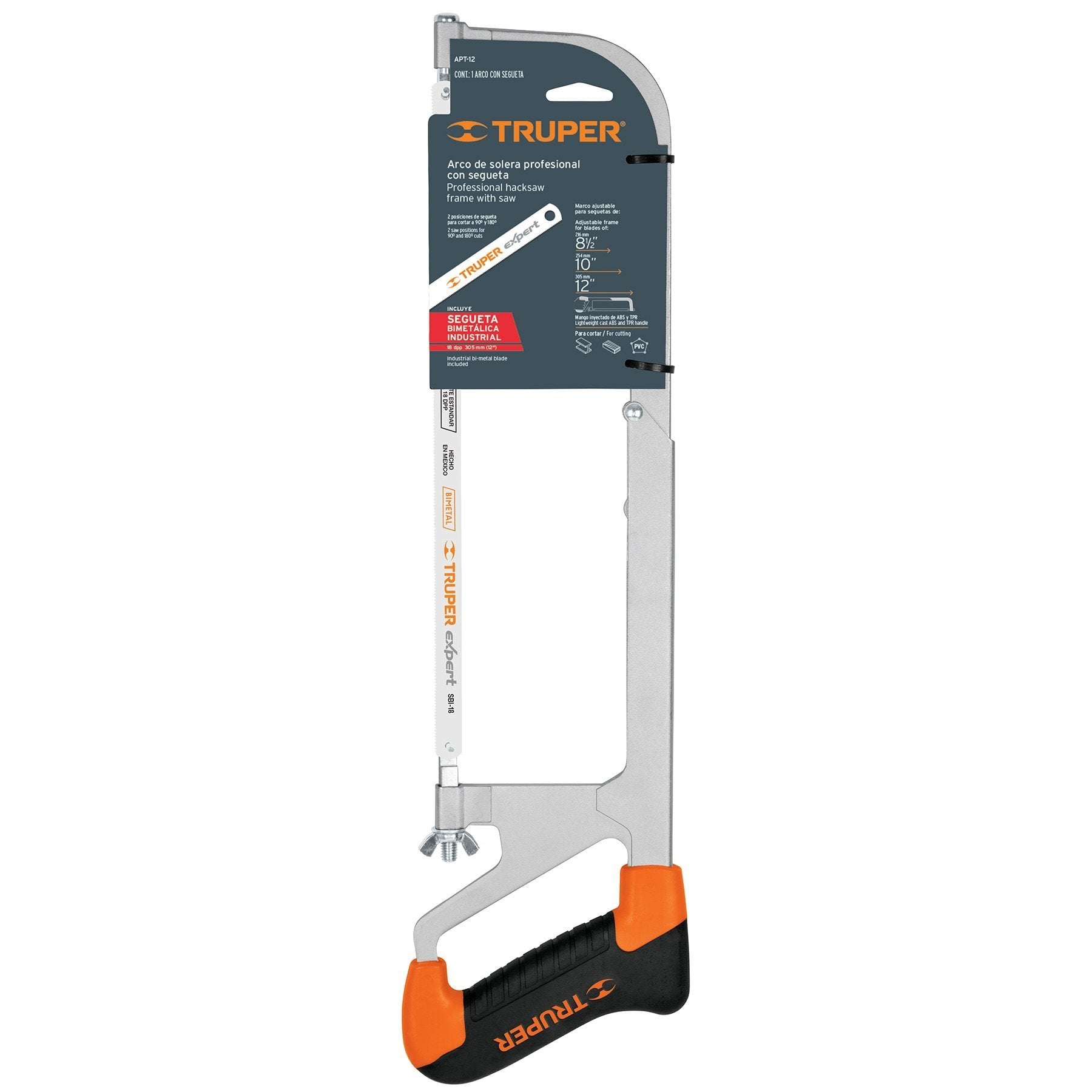 Arco Profesional de Solera Para Segueta 12" Truper - FERRETERÍA WITZI