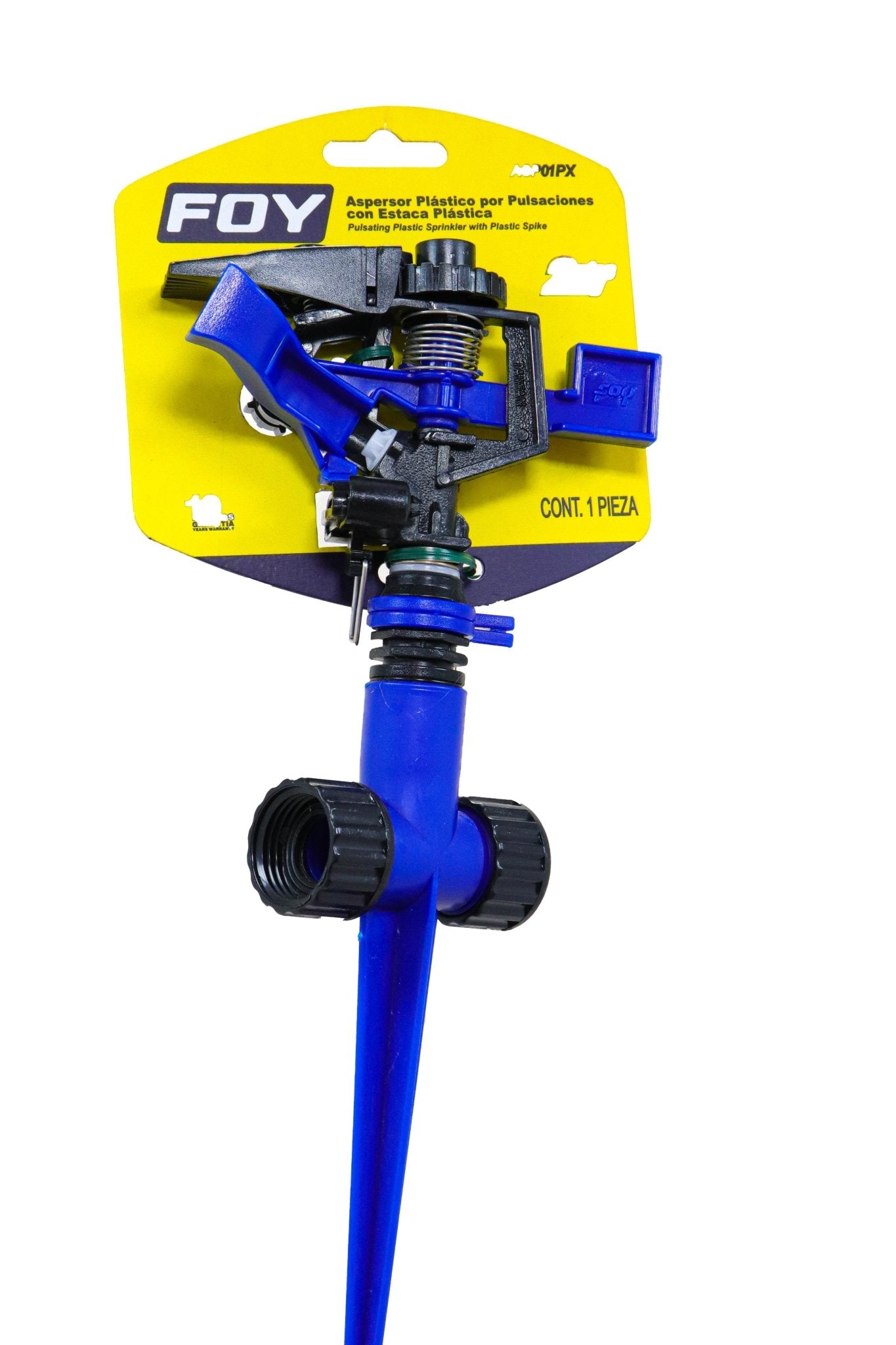 Aspersor De Plástico Para Jardín 17cm Foy