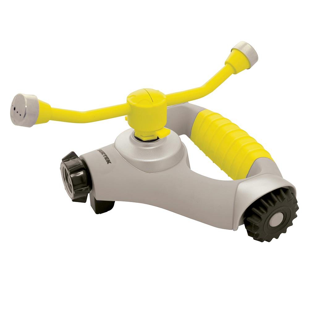 Aspersor Estacionario Con Ruedas 2 brazos Surtek.