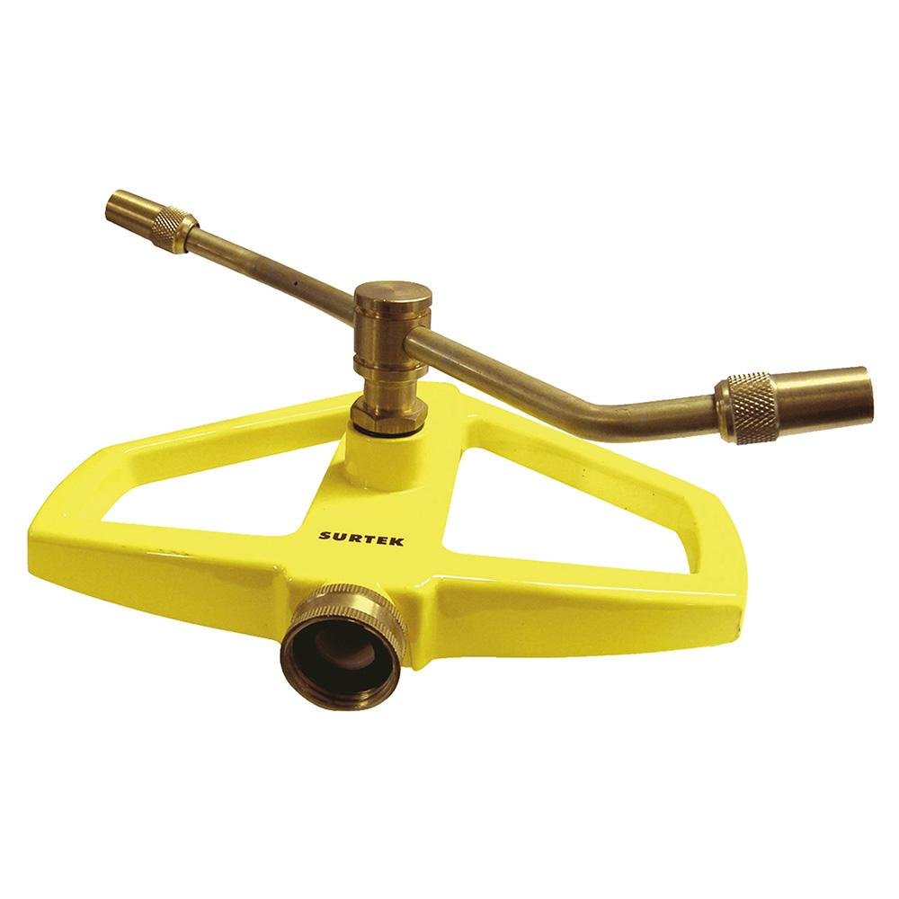 Aspersor Estacionario Giratorio De 2 Brazos Surtek.