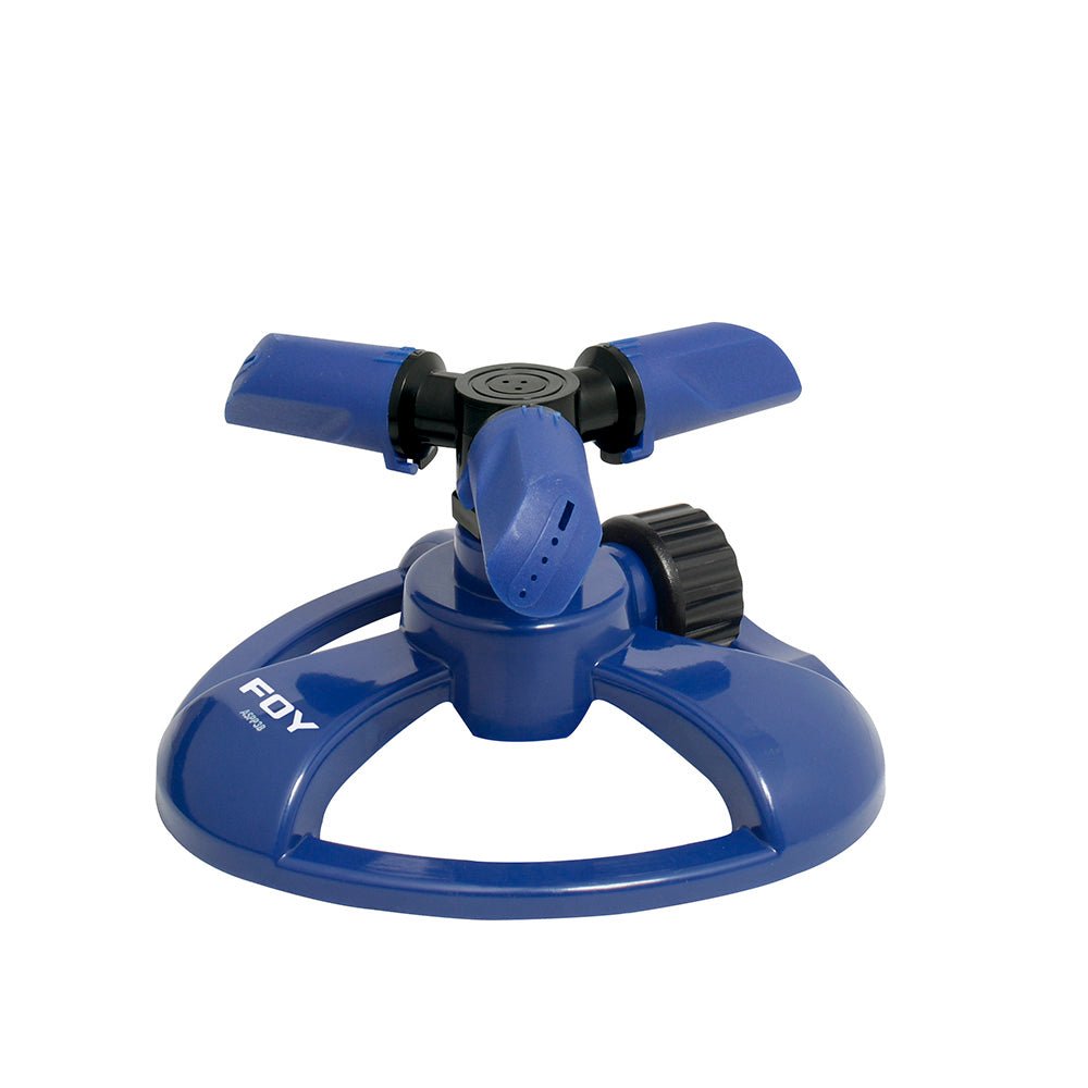 Aspersor plástico de 3 brazos Foy - FERRETERÍA WITZI