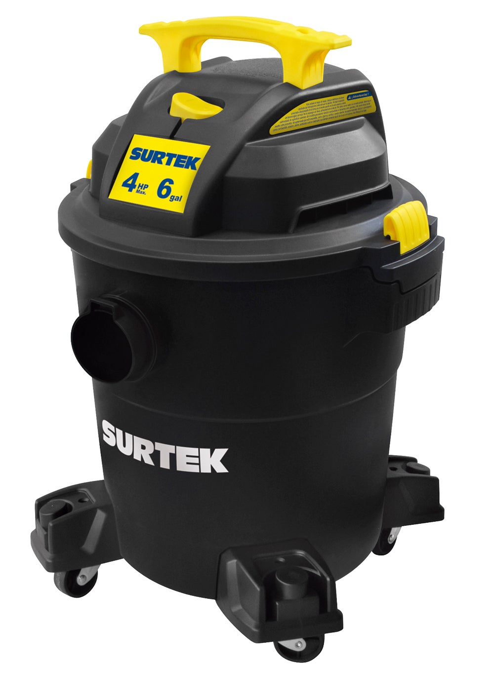 Aspiradora 6 gal 4HP, Surtek - FERRETERÍA WITZI