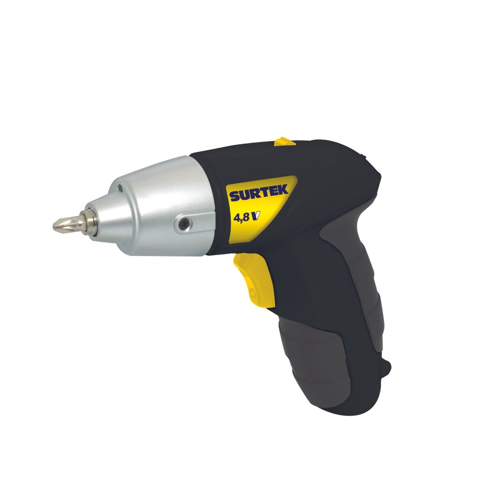 Atornillador recargable de 4,8 V Surtek - FERRETERÍA WITZI