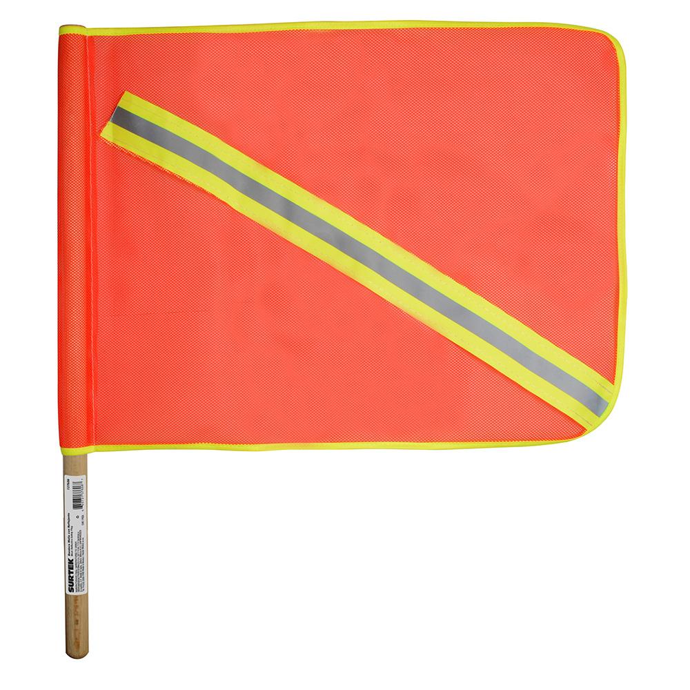 Bandera Malla Con Reflejante Surtek.