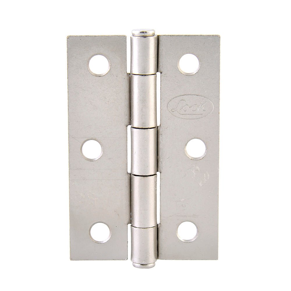Bisagra alargada níquel satinado Lock. - FERRETERÍA WITZI