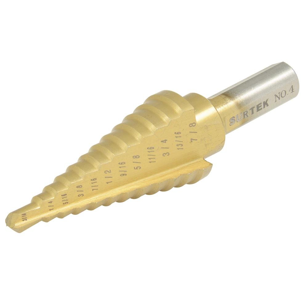 Broca Escalonada #3 3/16-7/8" Surtek.